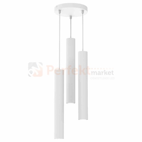 Lampa wisząca HUDSON WHITE 3xGU10 MLP8800