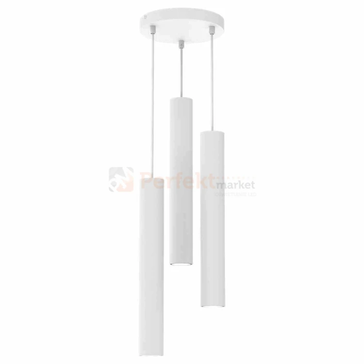 Lampa wisząca HUDSON WHITE 3xGU10 MLP8800