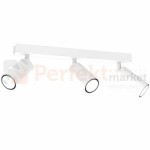 Lampa sufitowa HUDSON WHITE 3xGU10 MLP8803