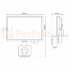 Naświetlacz LED 30W PIR 3000lm 5000K EKN9019