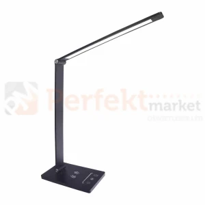 Lampka biurkowa z ładowarką VARIO BLACK 5W LED ML8866