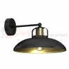 Kinkiet FELIX BLACK/GOLD 1xE27 MLP8904