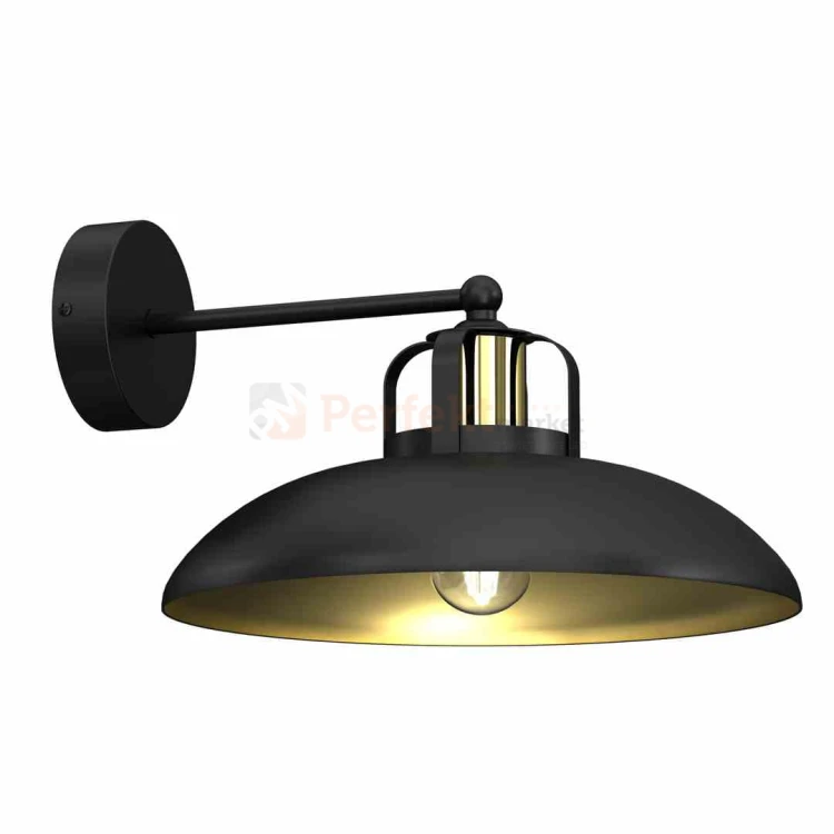 Kinkiet FELIX BLACK/GOLD 1xE27 MLP8904