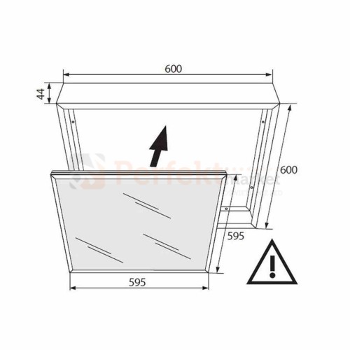Ramka 600*600 Panel LED Aluminiowa EKP9131