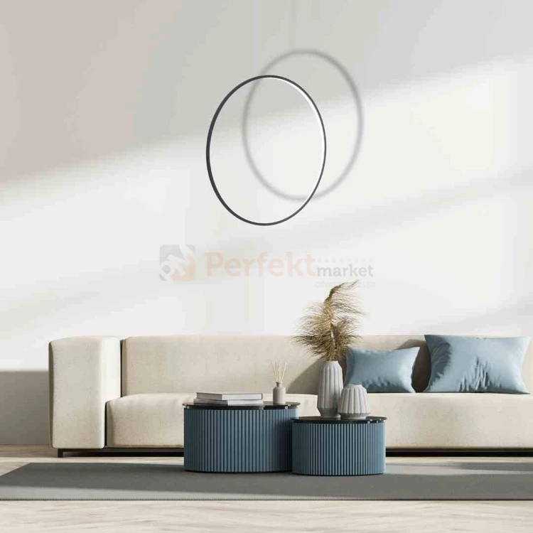 Lampa wisząca Saturno Black 46W LED ML8856