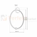 Lampa sufitowa Saturno Black 25W LED ML8858