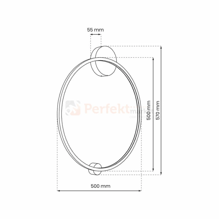 Lampa sufitowa Saturno Black 25W LED ML8858