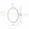 Lampa sufitowa Saturno Gold 25W LED ML8859