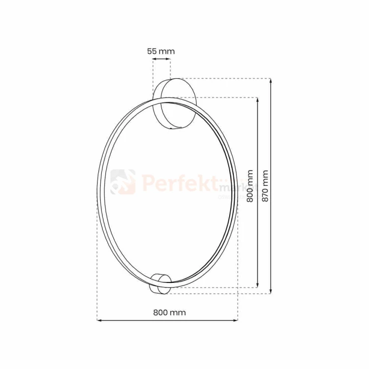 Lampa sufitowa Saturno Gold 46W LED ML8861