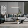 Lampa wisząca Saturno Gold 65W LED ML8865