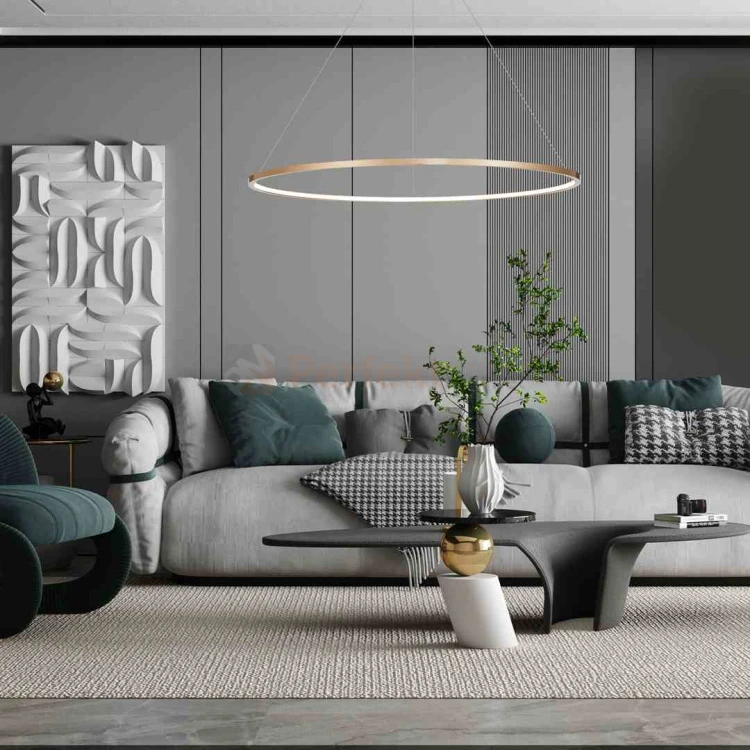 Lampa wisząca Saturno Gold 65W LED ML8865