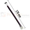 złączka rgbw jednostronna z wtykiem do kontrolera rgbw ID-0050 perfektmarket.jpg