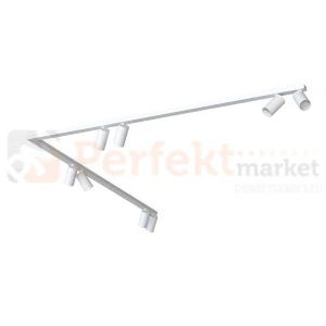 Lampa sufitowa na listwie szynie MONO CORNER VIII 2x150 WHITE 7751 Nowodvorski