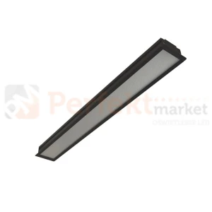 Lampa wpuszczana p/t LED liniowa czarna 60 cm 4000 Samsung chip