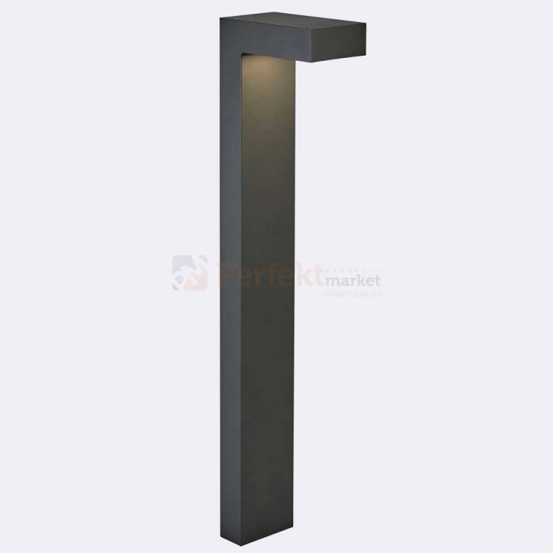 Norlys lampa zewnętrzna stojąca słupek 85cm Asker LED 7,7W 604lm 3000K grafitowy IP65 1316GR