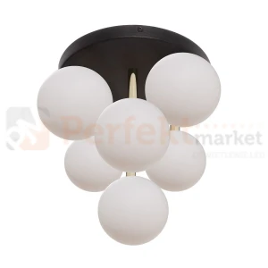 Lampa sufitowa białe kule złoty Ali 5646 6xG9 Zuma Line