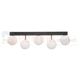 Lampa sufitowa białe kule złoty Ali 5643 5xG9 Zuma Line