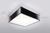 minimalistyczna kwadratowa lampa sufitowa