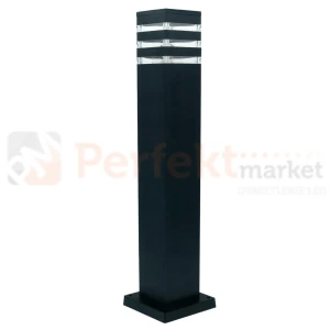 ProVero słupek oświetleniowy ogrodowy 60cm SAGITTA 1xE27 czarny IP54