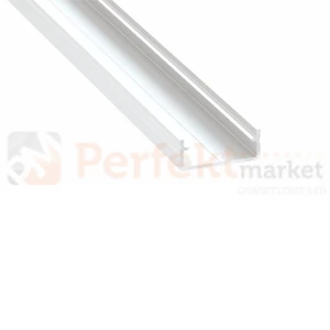 Profil do taśm LED DUAL na 2 taśmy LED 10mm biały lakierowany
