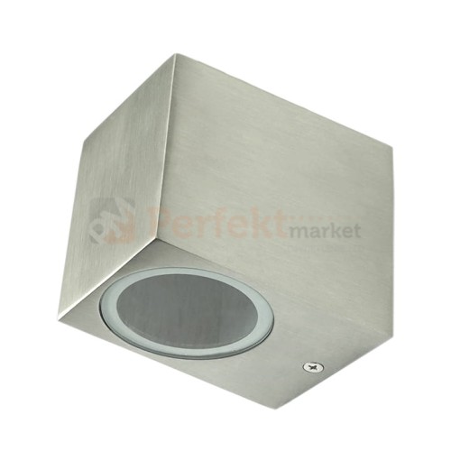 perfekt market kinkiet elewacyjny Boston kwadrat 1xgu10 srebrny Polux 304568.jpg