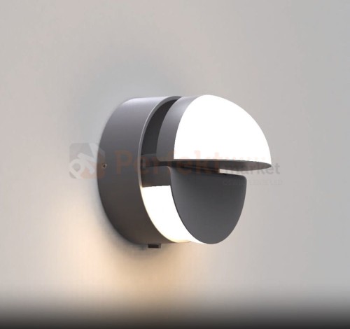 Designerska lampa zewnętrzna kinkiet regulowany ścienny LED EKLIPS 5199001118 Lutec detail.jpg