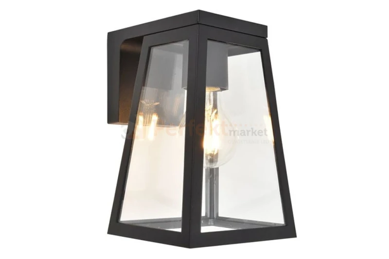Lampa ogrodowa solarna kinkiet czarny E27 FIA Lutec 6990901012 wymiary.jpg