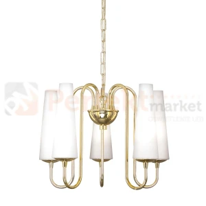 Lampa wisząca złota MAGNUM 5 1127 Zuma Line
