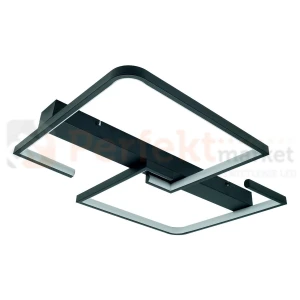 Lampa sufitowa LED plafon SALEM 4000K  48W czarny