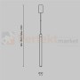lampa wisząca RAY tuba świecąca LED P022PL-L10B czarna perfektmarket 5.jpg