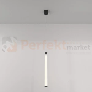 Lampa wisząca Ray czarna tuba LED 20W 3000K 90cm Maytoni P022PL-L20B3K