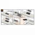 Media Port power_port powerport mediaport blatowy gniazda wpuszczany 2 x 230V 2 x RJ45 1 x USB rant sklep perfektmarket hurtownia elektryczna montaż