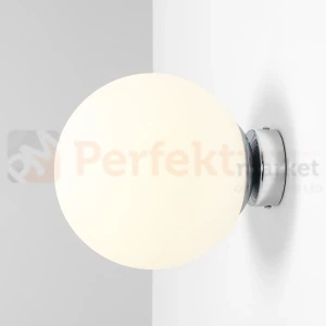 Lampa ścienna nowoczesna kula BALL WALL CHROME M 1076C4_M chromowany Aldex
