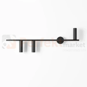 Lampa ścienna dasignerski kinkiet TREVO WALL 3 BLACK left 1104Y1 Aldex