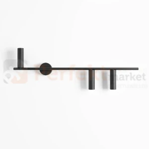 Lampa ścienna dasignerski kinkiet TREVO WALL 3 BLACK prawy 1104Y1_2 Aldex
