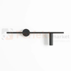 Lampa ścienna dasignerski kinkiet TREVO WALL ALL BLACK prawy 1104C1_2 Aldex