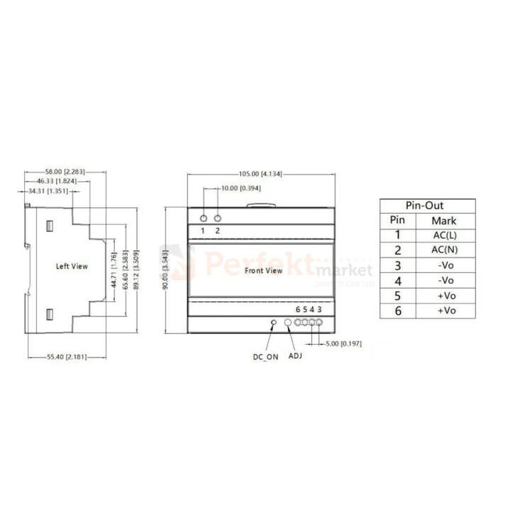 zasilacz na szynę DIN DL2-15-12 maly rozmiar perfektmarket wymiar.jpg