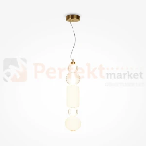 Lampa wisząca COLLAR złota z dmuchanego szkła 3000K Maytoni P069PL-L35G3K1