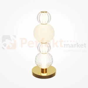 Lampa stołowa COLLAR złota z dmuchanego szkła 3000K Maytoni MOD301TL-L18G3K1