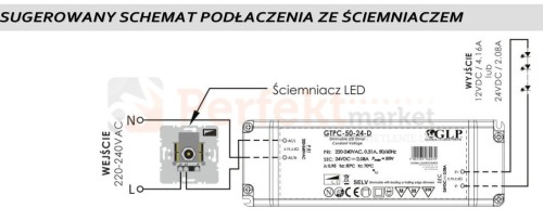 zasilacz ściemnialny triak 50W GTPC-50-D schemat podłączenia perfektmarket.jpg