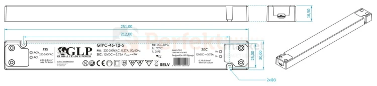 zasilacz wąski 45w 12V gtpc-45-12-s specyfikacja perfektmarket olsztyn.jpg