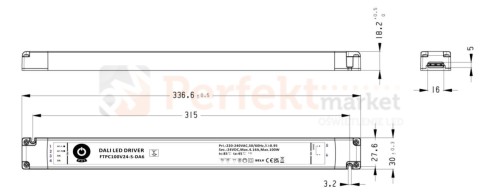 FTPC100V24-S-DA6 zasilacz dali typ 6 slim 24V 100W wymiary perfektmarket.jpg