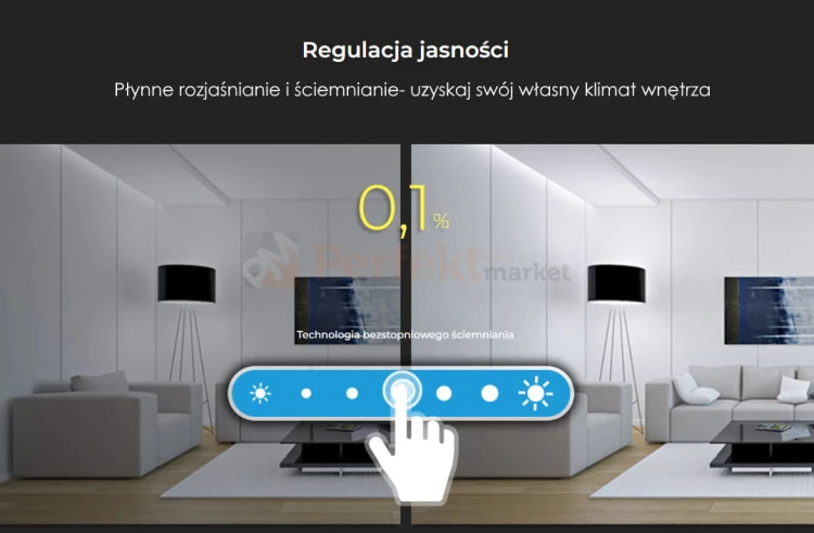Mi Light panel B1 4 strefowy dotykowy czarny-bialy MONO  banner 2 perfektmarket.jpg
