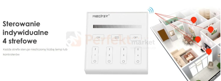 Mi Light panel B1 4 strefowy dotykowy czarny-bialy MONO  banner perfektmarket.jpg