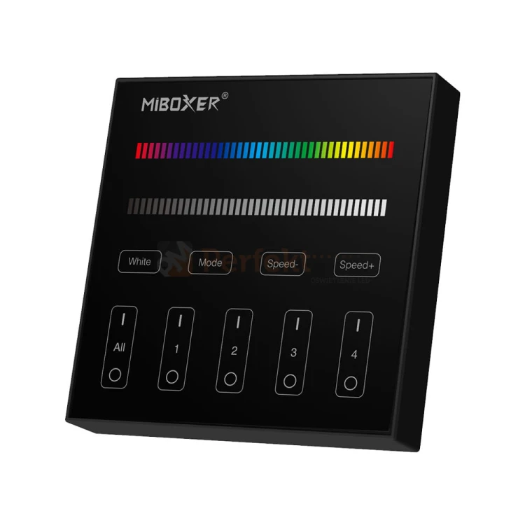 MiBoxer panel pilot B3 4 strefowy naścienny dotykowy bezprzewodowy RGB RGBW czarny perfektmarket.jpg