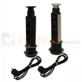 Media Port blatowy 3 gniazda 230V 60mm Slim perfektmarket sklep elektryczny