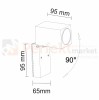 Oprawa elewacyjna ruchomy kinkiet Boston GU10 czarny 303325 perfektmarket wymiary.jpg