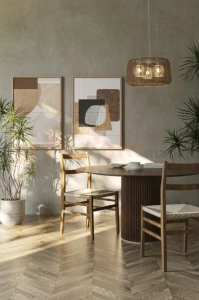 Lampa wisząca boho rattanowa KOSHI II P0499 MaxLight