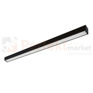 Lampa liniowa czarna Dalas LED 38W 4000K 2w1