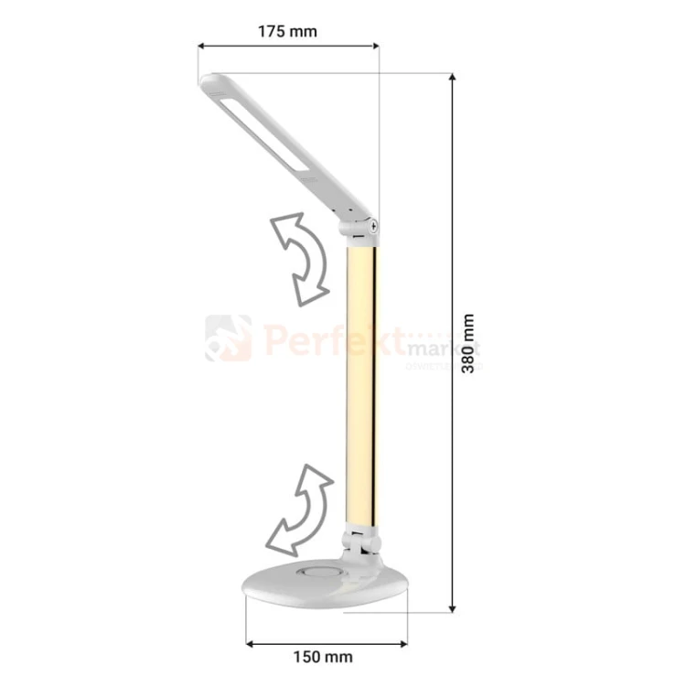 lampa biurkowa LED ORO33057ORO PICA LED biało złota perfektmarket.jpg